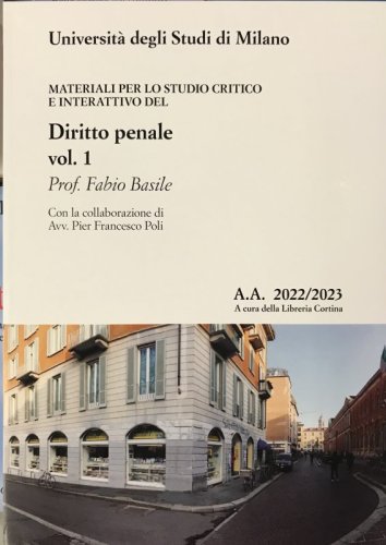 Diritto penale vol.1  Materiali per lo studio critico e interattivo