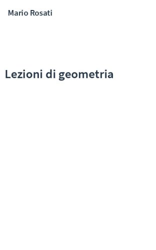 Lezioni di geometria
