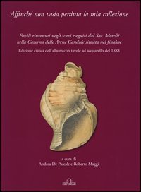 Affinché non vada perduta la mia collezione. Fossili rinvenuti negli scavi eseguiti dal Sac. Morelli nella Caverna delle Arene Candide situata nel finalese