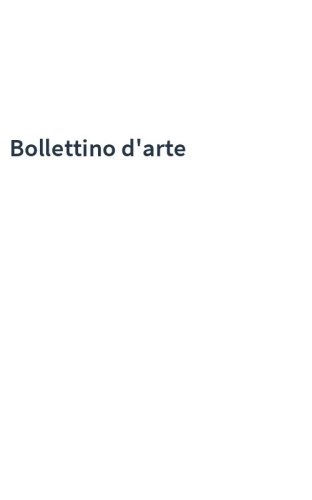 Bollettino d'arte