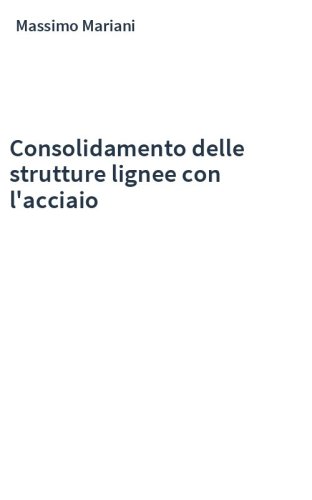 Consolidamento delle strutture lignee con l'acciaio