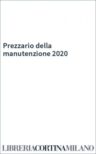 Prezzario della manutenzione 2020