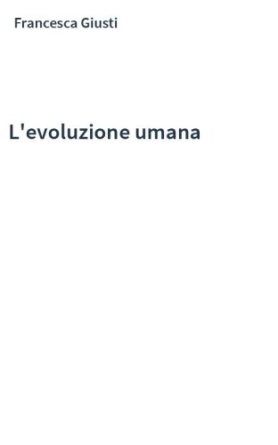 L'evoluzione umana