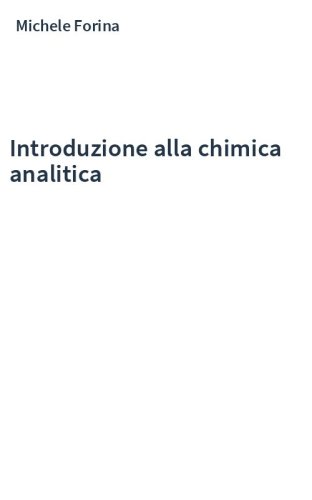 Introduzione alla chimica analitica