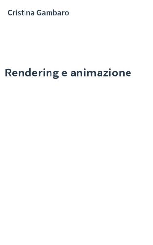 Rendering e animazione