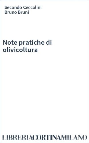 Note pratiche di olivicoltura