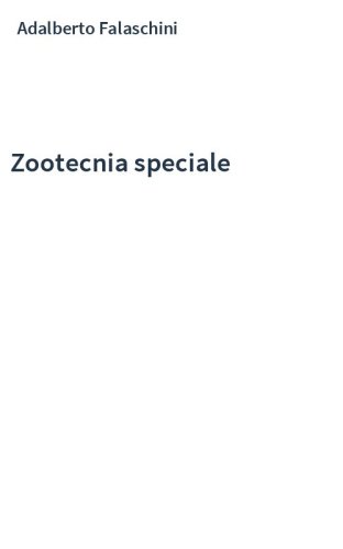Zootecnia speciale