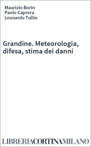 Grandine. Meteorologia, difesa, stima dei danni