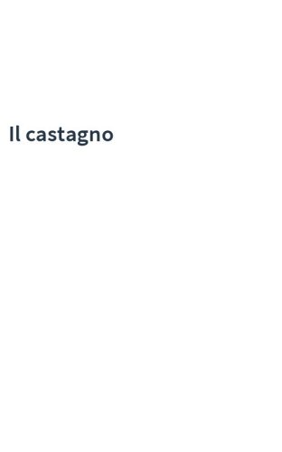 Il castagno
