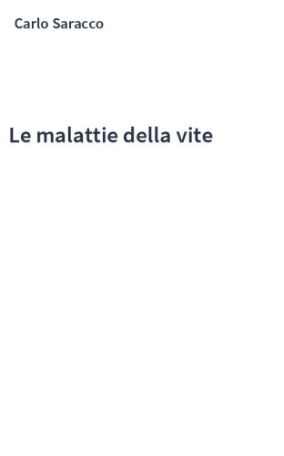 Le malattie della vite