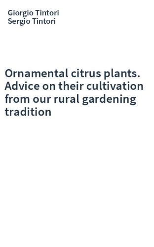 Ornamental citrus plants. Advice on their cultivation from our rural gardening tradition