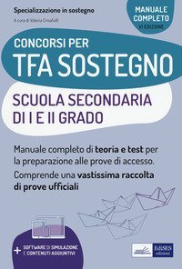 TFA sostegno scuola secondaria I e II grado