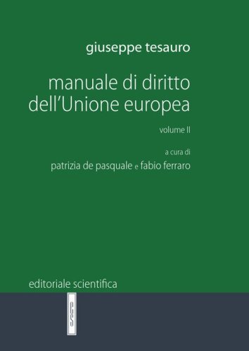 Manuale di diritto dell'Unione Europea
