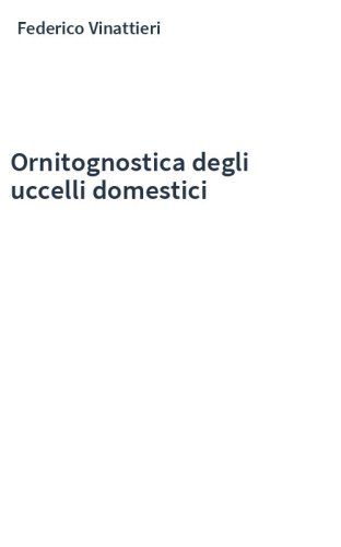 Ornitognostica degli uccelli domestici