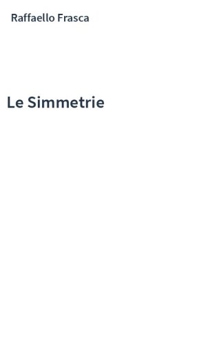 Le Simmetrie