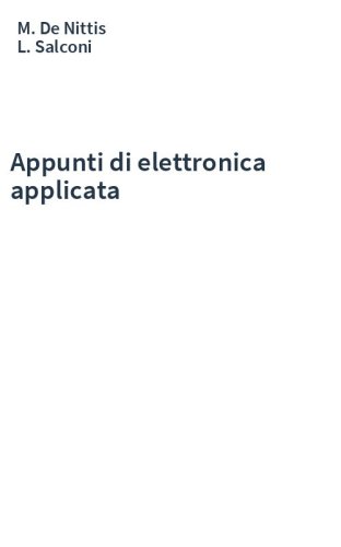 Appunti di elettronica applicata