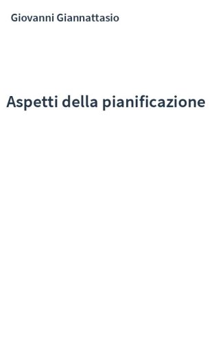 Aspetti della pianificazione
