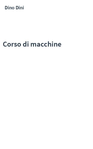 Corso di macchine
