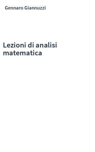 Lezioni di analisi matematica