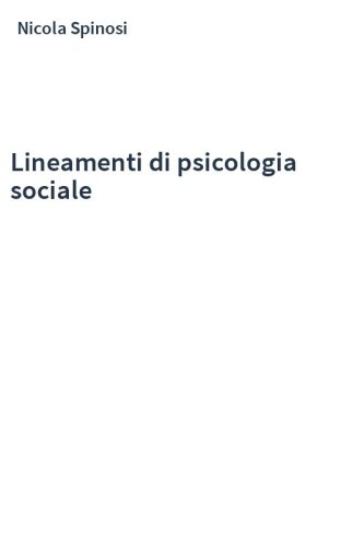 Lineamenti di psicologia sociale