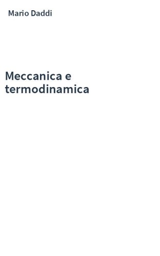 Meccanica e termodinamica