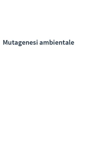 Mutagenesi ambientale