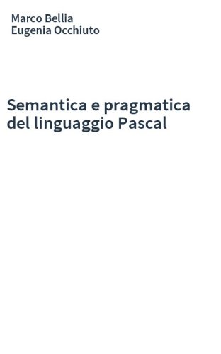 Semantica e pragmatica del linguaggio Pascal
