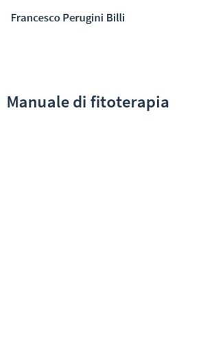 Manuale di fitoterapia