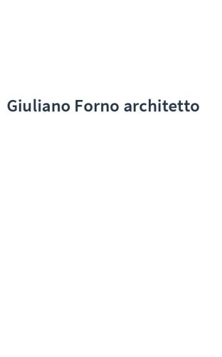 Giuliano Forno architetto