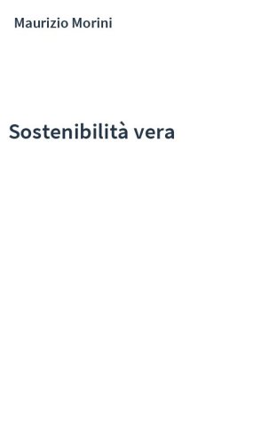 Sostenibilità vera