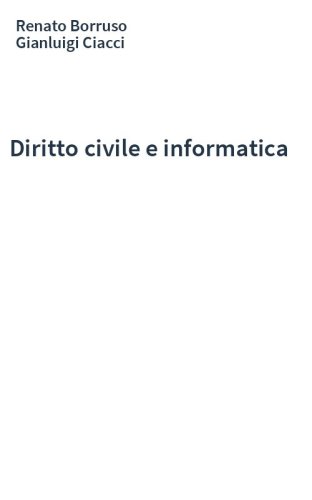 Diritto civile e informatica
