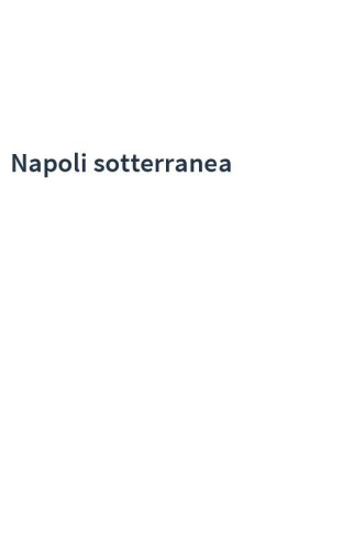 Napoli sotterranea
