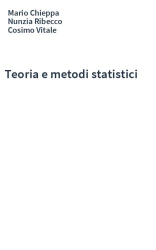 Teoria e metodi statistici