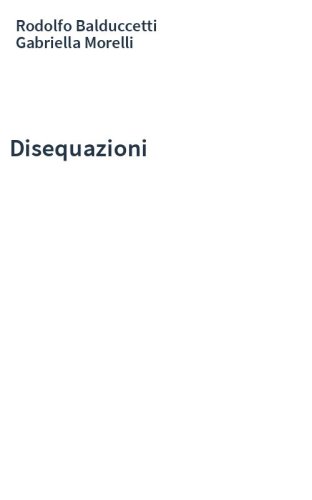 Disequazioni