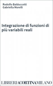 Integrazione di funzioni di più variabili reali