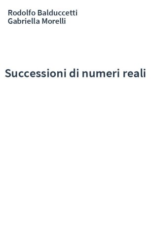 Successioni di numeri reali