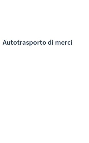 Autotrasporto di merci