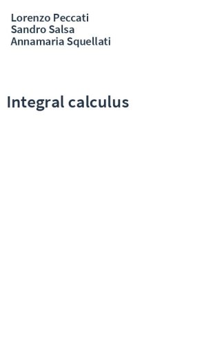 Integral calculus