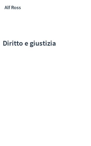 Diritto e giustizia