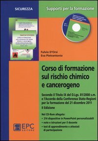 Corso di formazione sul rischio chimico e cancerogeno