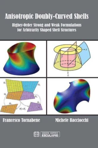 Anisotropic doubly-curved shells. Higher-order strong and weak formulations for arbitrarily shaped shell structures