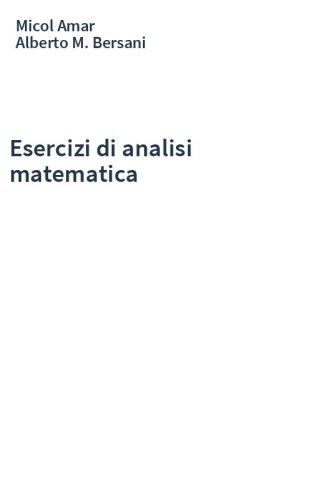 Esercizi di analisi matematica