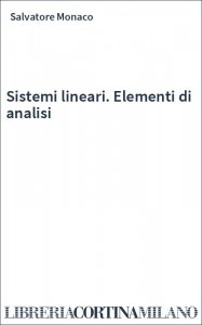Sistemi lineari. Elementi di analisi