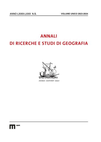 Annali di ricerche e studi di geografia (2023-2024)