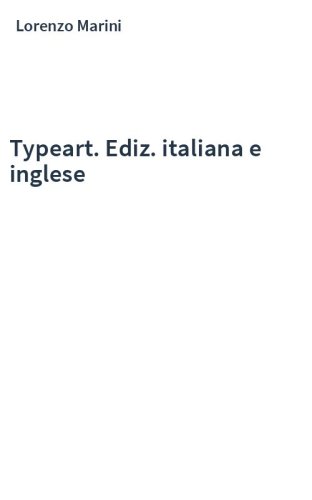 Typeart. Ediz. italiana e inglese