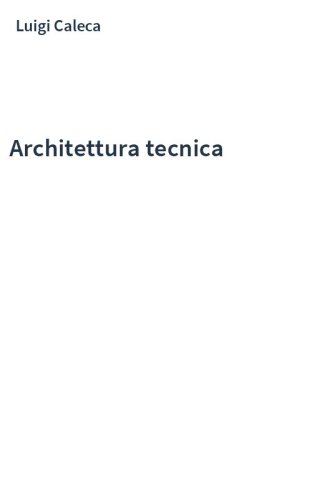 Architettura tecnica