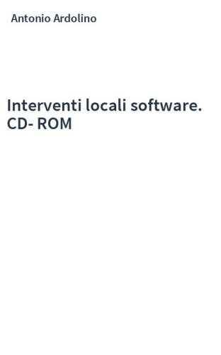 Interventi locali software. CD-ROM