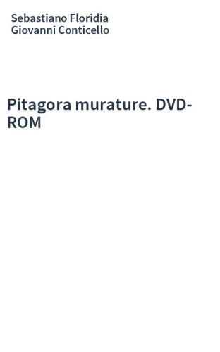 Pitagora murature. DVD-ROM