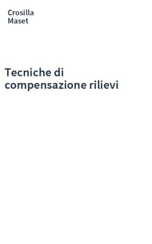 Tecniche di compensazione rilievi