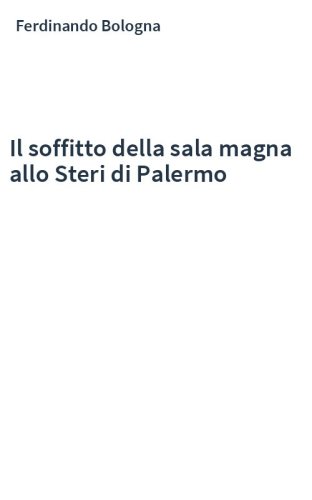 Il soffitto della sala magna allo Steri di Palermo